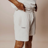 His Terry Short - Marshmallow