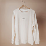 Oversized Terry Sweater - Marshmallow